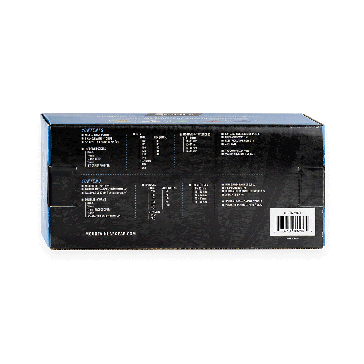 Trousse d'outils pour motoneige à plein régime