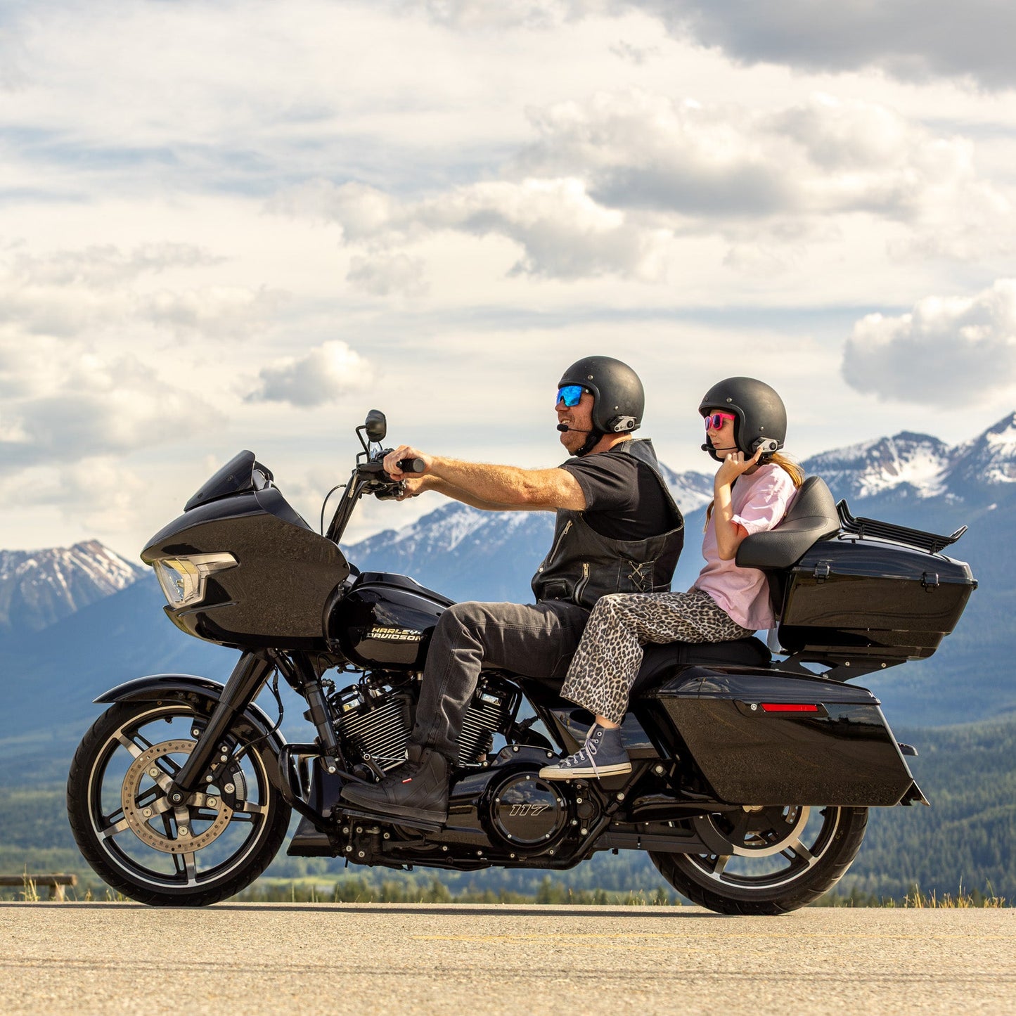 Système de communication pour casque RideSYNC2 pour deux pilotes