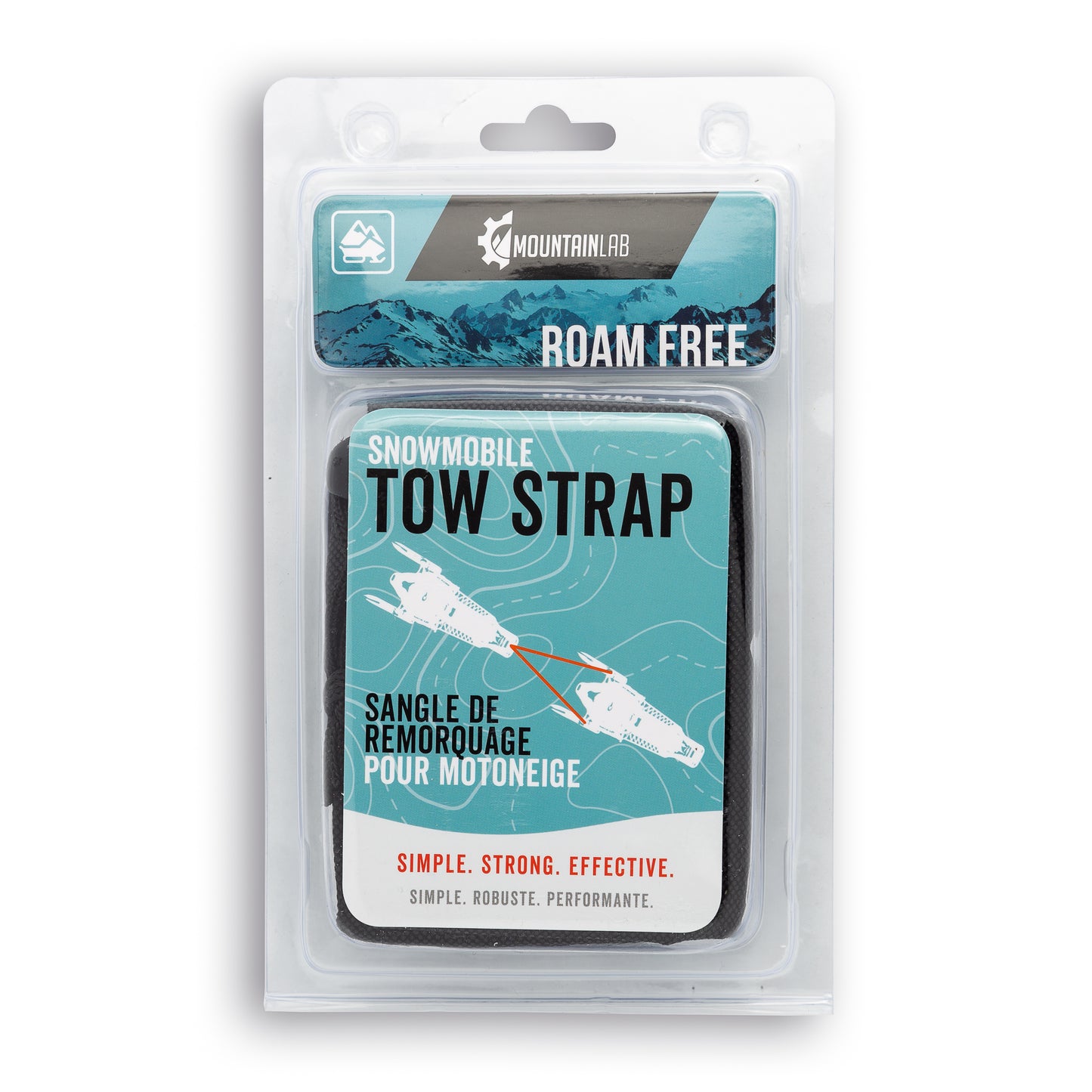 Kit de remorquage pour motoneige