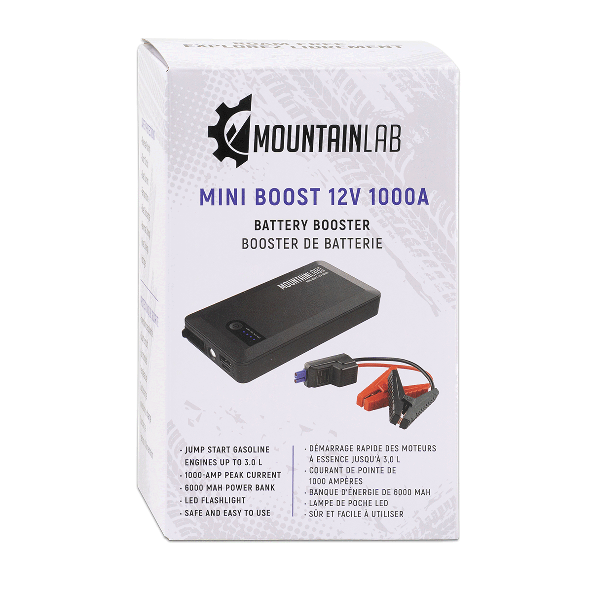Mini Boost 12V 1000A Booster de batterie