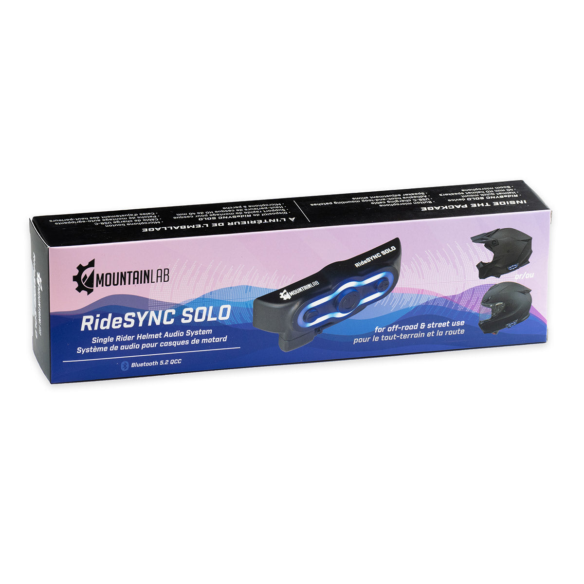 Système de haut-parleurs pour casque RideSYNC SOLO