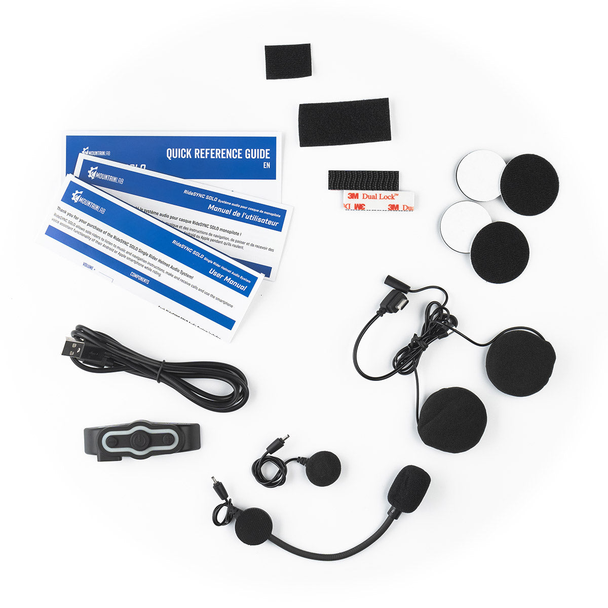 Système de haut-parleurs pour casque RideSYNC SOLO