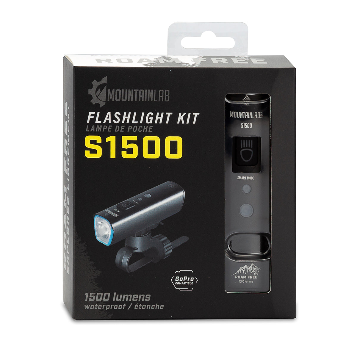 Kit de lampe de poche S1500 lumens