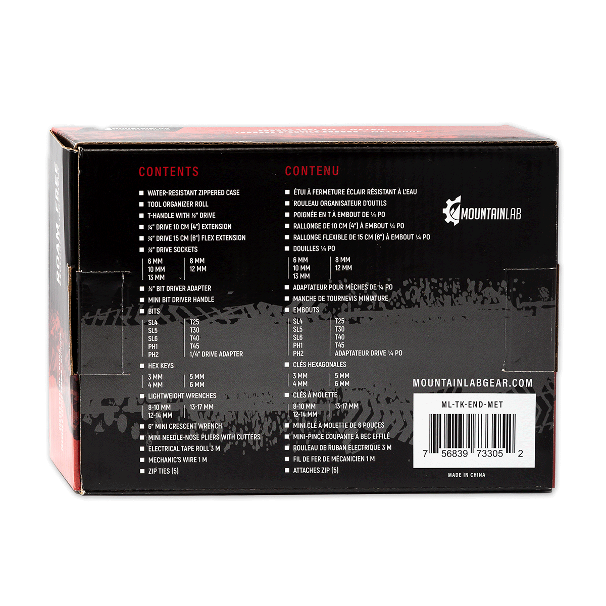 Trousse à outils Enduro métrique