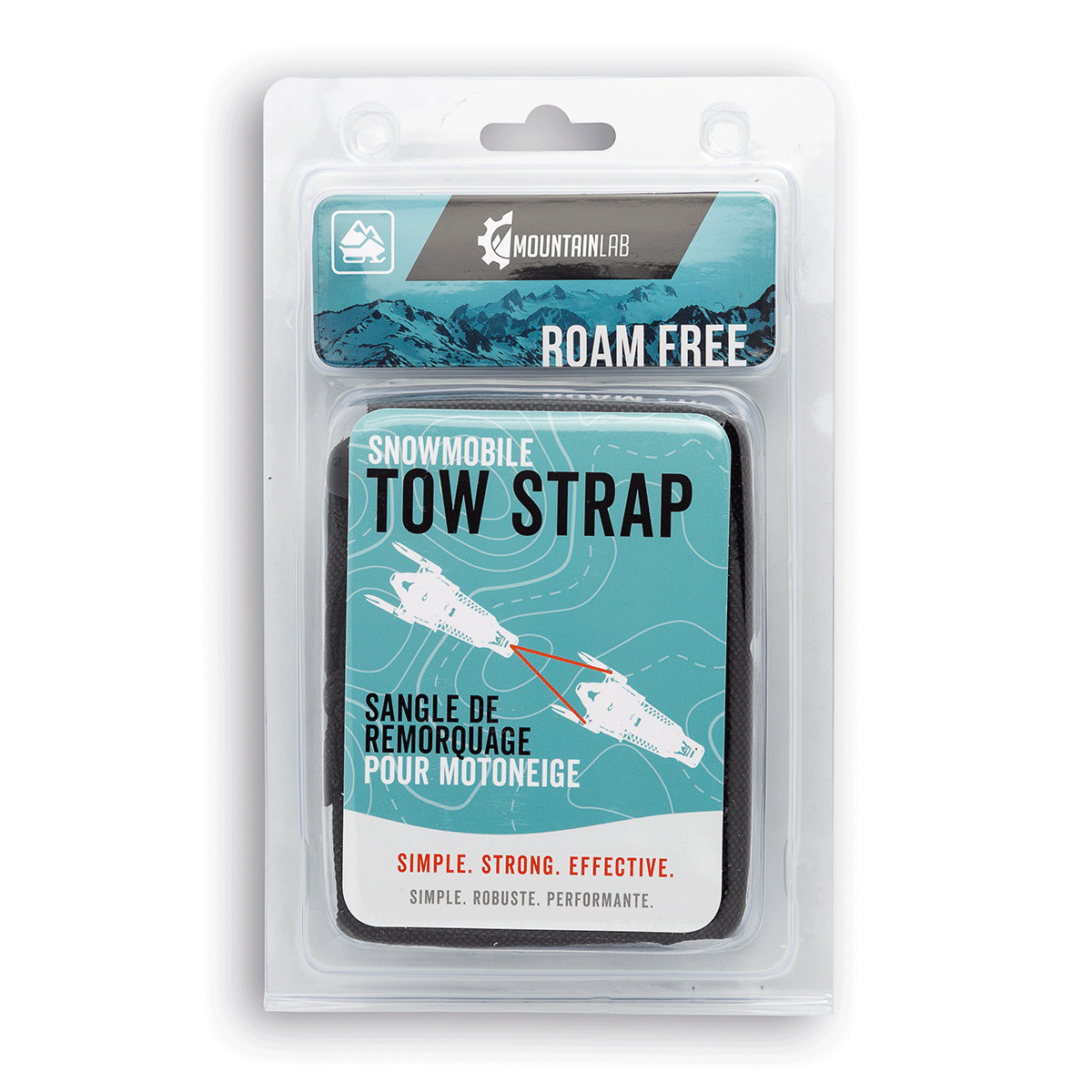 Kit de remorquage pour motoneige