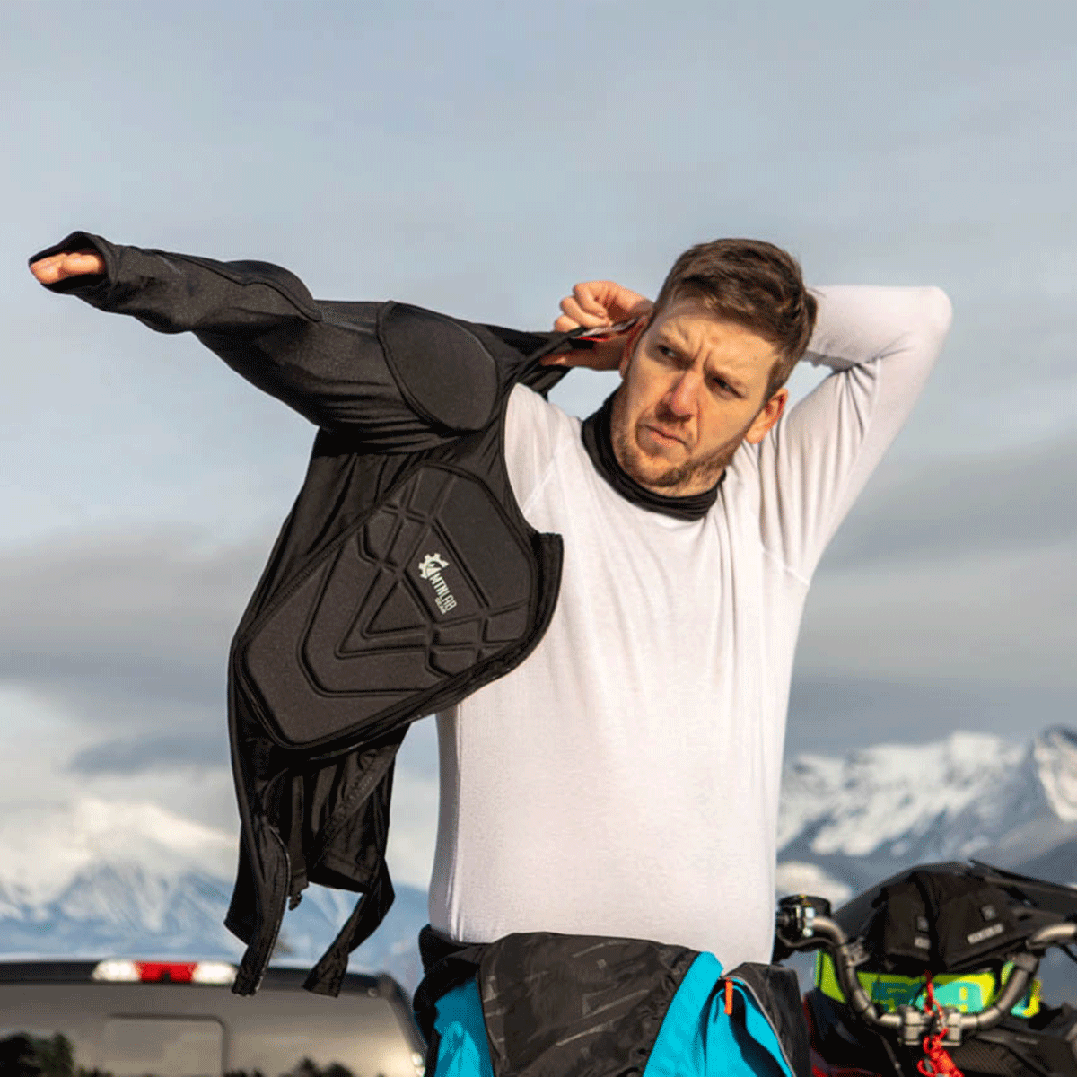 T-shirt de protection Charger - Manches longues