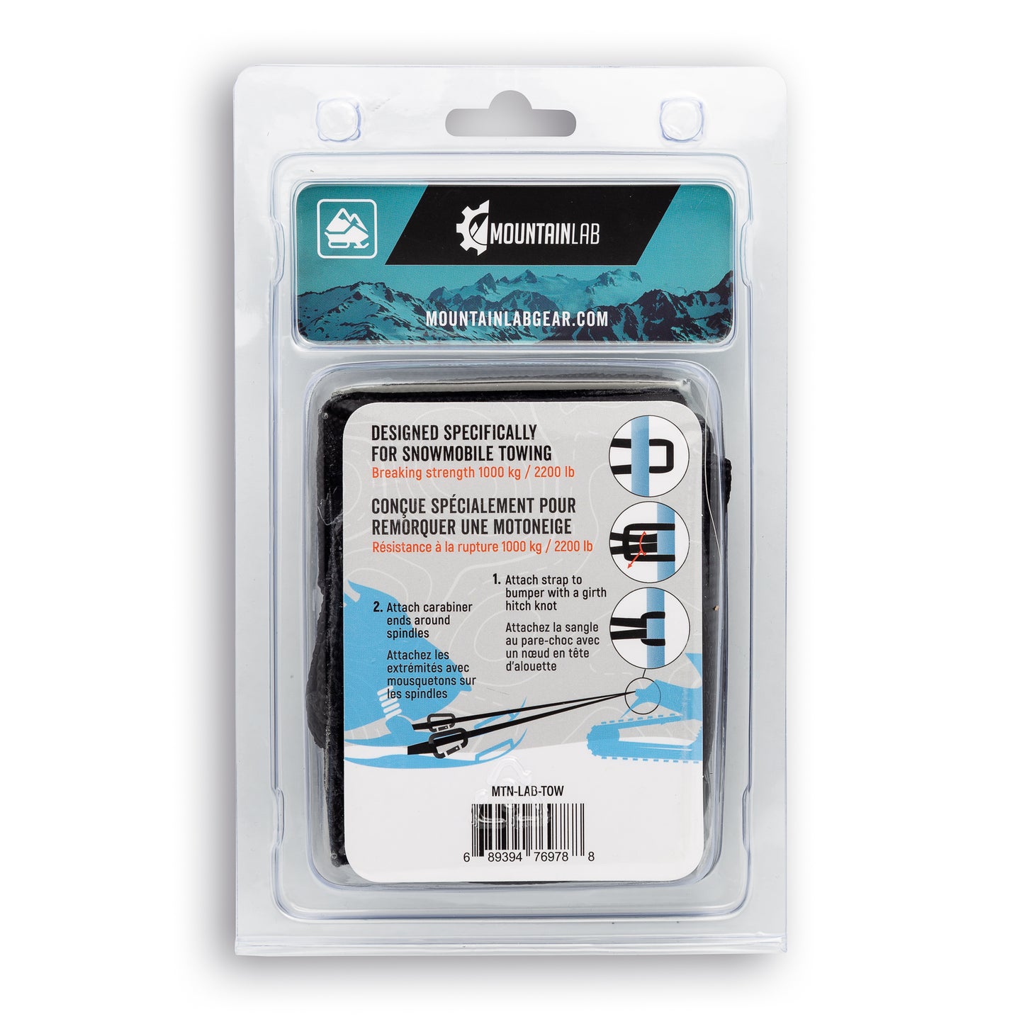 Kit de remorquage pour motoneige