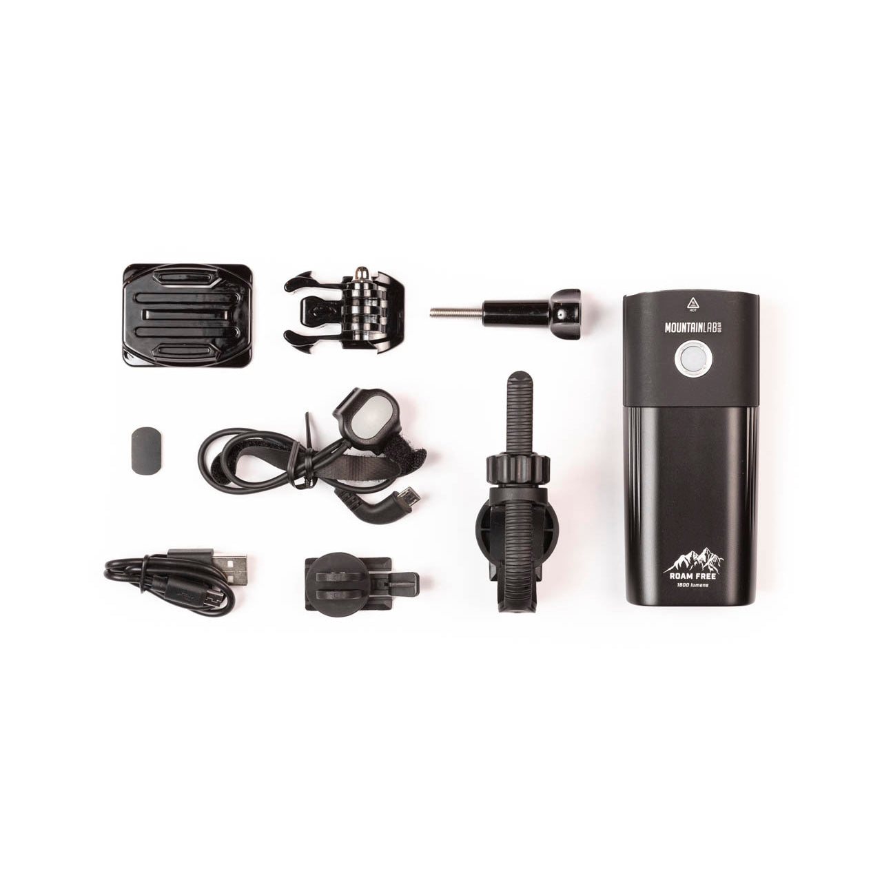Kit lampe de poche x1800 lumens